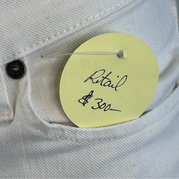 Citizens of Humanity 28 Medium Rise Crop Skinny White Jeans - Picture 14 of 15